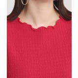 【手洗い可】シャーリングジャカードプルオーバー | ITS'DEMO | 詳細画像16 