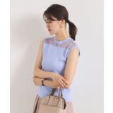 【手洗い可】シアー切替ニット | ITS'DEMO | 詳細画像10 