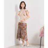 【手洗い可】花レースフリル袖ニット | ITS'DEMO | 詳細画像12 