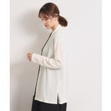 【手洗い可】シアー着流しカーディガン | ITS'DEMO | 詳細画像4