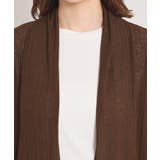 【手洗い可】シアー着流しカーディガン | ITS'DEMO | 詳細画像18