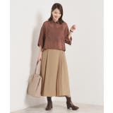 【手洗い可／ウエストゴム】サイドプリーツパンツ | ITS'DEMO | 詳細画像10 