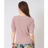 【手洗い可】配色ボウタイニット | ITS'DEMO | 詳細画像22 