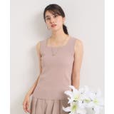 【手洗い可】ニットスクエアタンク | ITS'DEMO | 詳細画像9 