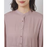 【手洗い可】サテンペプラムブラウス | ITS'DEMO | 詳細画像23 