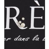 【手洗い可】パール調ロゴTシャツ | ITS'DEMO | 詳細画像8 