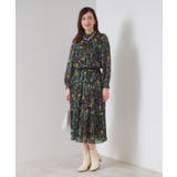 【手洗い可／セットアップ可】ラメストライプ花柄ブラウス | ITS'DEMO | 詳細画像9 