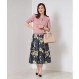 【手洗い可】花柄シャンタンスカート | ITS'DEMO | 詳細画像14 