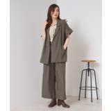 【手洗い可／セットアップ可】5分袖ジャケット | ITS'DEMO | 詳細画像12 