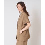 【手洗い可／セットアップ可】5分袖ジャケット | ITS'DEMO | 詳細画像15 