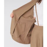 【手洗い可／セットアップ可】5分袖ジャケット | ITS'DEMO | 詳細画像22 