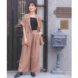 【手洗い可／セットアップ可】5分袖ジャケット | ITS'DEMO | 詳細画像4 