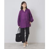 【手洗い可】シアーボリューム袖ブラウス | ITS'DEMO | 詳細画像10 