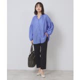 【手洗い可】シアーボリューム袖ブラウス | ITS'DEMO | 詳細画像13 