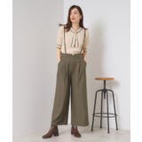 【手洗い可／セットアップ可】サス付きワイドパンツ | ITS'DEMO | 詳細画像12 