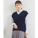 フェザーヤーンニットジレ | ITS'DEMO | 詳細画像9
