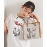 <Philly chocolateコラボ>ジャガードBOXトート | ITS'DEMO | 詳細画像4