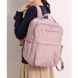 ピンク(071) | 【12ポケット】ガバッとリュック | ITS'DEMO