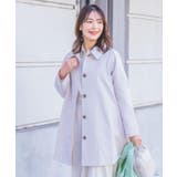 【撥水／花粉防止／手洗い可】ステンカラーコート | ITS'DEMO | 詳細画像1 