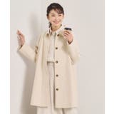 グレージュ(050) | 【撥水／花粉防止／手洗い可】ステンカラーコート | ITS'DEMO