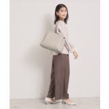 ＜楽もち＞軽量PU三層A4トート | ITS'DEMO | 詳細画像4 