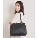 ＜楽もち＞軽量PU三層A4トート | ITS'DEMO | 詳細画像5 