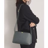 ブルー(092) | ＜楽もち＞軽量PU横型ミニショルダー | ITS'DEMO