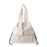 【8ポケット／A4対応】撥水Wポケットドロストトート | ITS'DEMO | 詳細画像22 