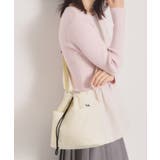 アイボリー(004) | 【5ポケット】刺繍ドロストショルダー | ITS'DEMO