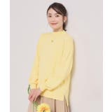 ライトイエロー(030) | 【手洗い可/8色展開】カラフルハイネックニット | ITS'DEMO