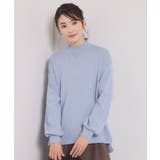 サックスブルー(090) | 【手洗い可/8色展開】カラフルハイネックニット | ITS'DEMO