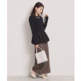 【手洗い可】裾バルーンドッキングニット | ITS'DEMO | 詳細画像2