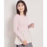 【手洗い可】裾バルーンドッキングニット | ITS'DEMO | 詳細画像5