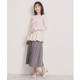 【手洗い可】裾バルーンドッキングニット | ITS'DEMO | 詳細画像7