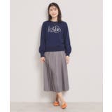 【手洗い可】ロゴ刺繍ニット | ITS'DEMO | 詳細画像10