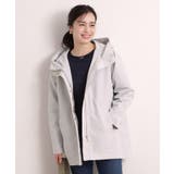 ライトグレー(011) | 【撥水・花粉防止／手洗い可】ミディアム丈マウンテンパーカー | ITS'DEMO