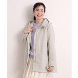 ライトベージュ(051) | 【撥水・花粉防止／手洗い可】ミディアム丈マウンテンパーカー | ITS'DEMO