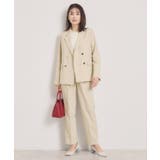 【洗濯機OK／イージーケア】ツイルストレッチダブルジャケット | ITS'DEMO | 詳細画像12 