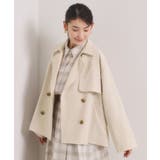 【撥水/花粉防止/手洗い可】ショートトレンチコート | ITS'DEMO | 詳細画像5