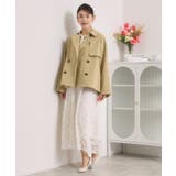 【撥水/花粉防止/手洗い可】ショートトレンチコート | ITS'DEMO | 詳細画像12