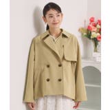 【撥水/花粉防止/手洗い可】ショートトレンチコート | ITS'DEMO | 詳細画像19