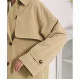 【撥水/花粉防止/手洗い可】ショートトレンチコート | ITS'DEMO | 詳細画像23