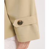 【撥水/花粉防止/手洗い可】ショートトレンチコート | ITS'DEMO | 詳細画像24