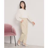 【洗濯機OK／イージーケア】ツイルストレッチテーパードパンツ | ITS'DEMO | 詳細画像11 