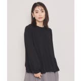 ブラック(019) | 【入卒/手洗い可】プリーツブラウス | ITS'DEMO