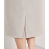 【手洗い可／ウエストゴム】カットスエードジャンスカ | ITS'DEMO | 詳細画像21 