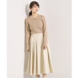 モカブラウン(042) | 【手洗い可】ドッキングワンピース | ITS'DEMO