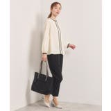 【入卒/手洗い可】配色ブラウス | ITS'DEMO | 詳細画像3