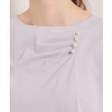 【入卒/手洗い可】ドレープブラウス | ITS'DEMO | 詳細画像16