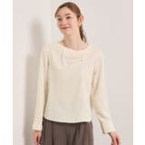 オフホワイト(003) | 【入卒/手洗い可】ドレープブラウス | ITS'DEMO